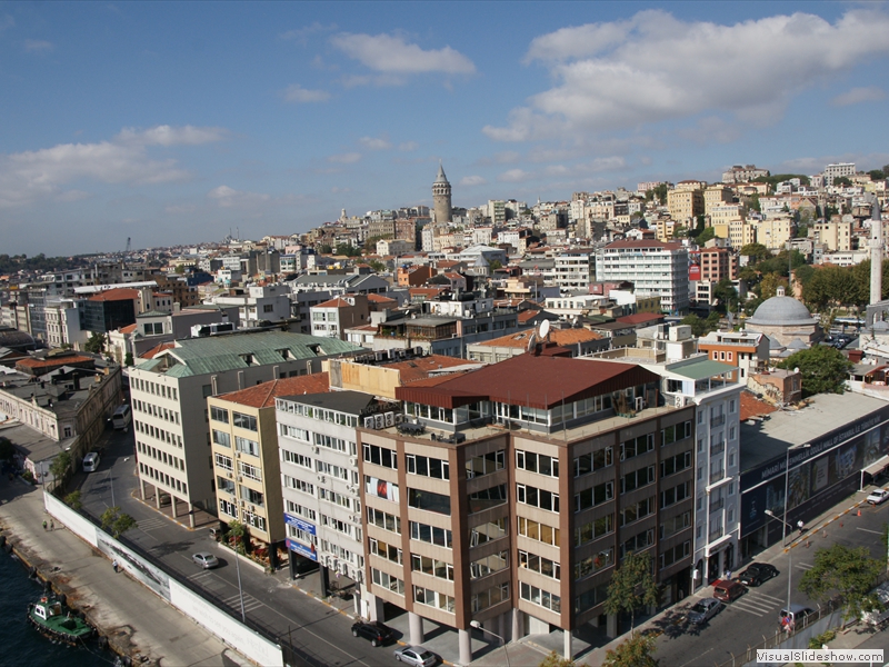part of Istanbul (taken from the ship)