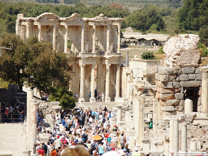 Library facade,  Ephesus